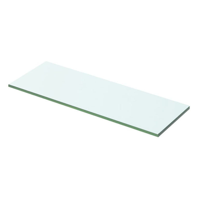 Schappen 2 st 50x12 cm glas transparant MeubelReus