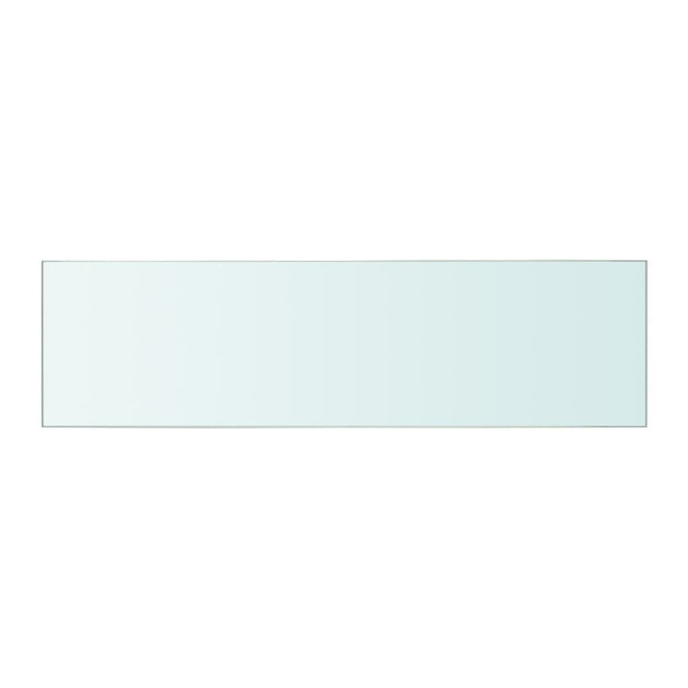 Schappen 2 st 50x12 cm glas transparant MeubelReus