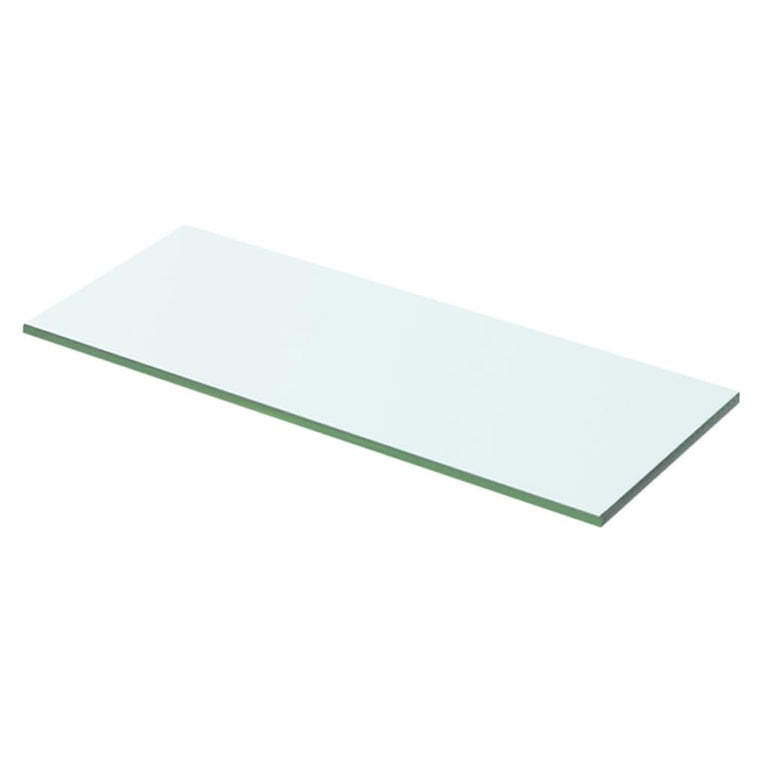 Schappen 2 st 50x15 cm glas transparant MeubelReus