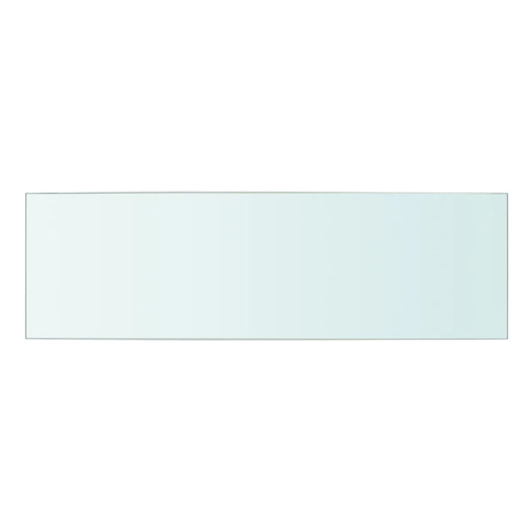 Schappen 2 st 50x15 cm glas transparant MeubelReus