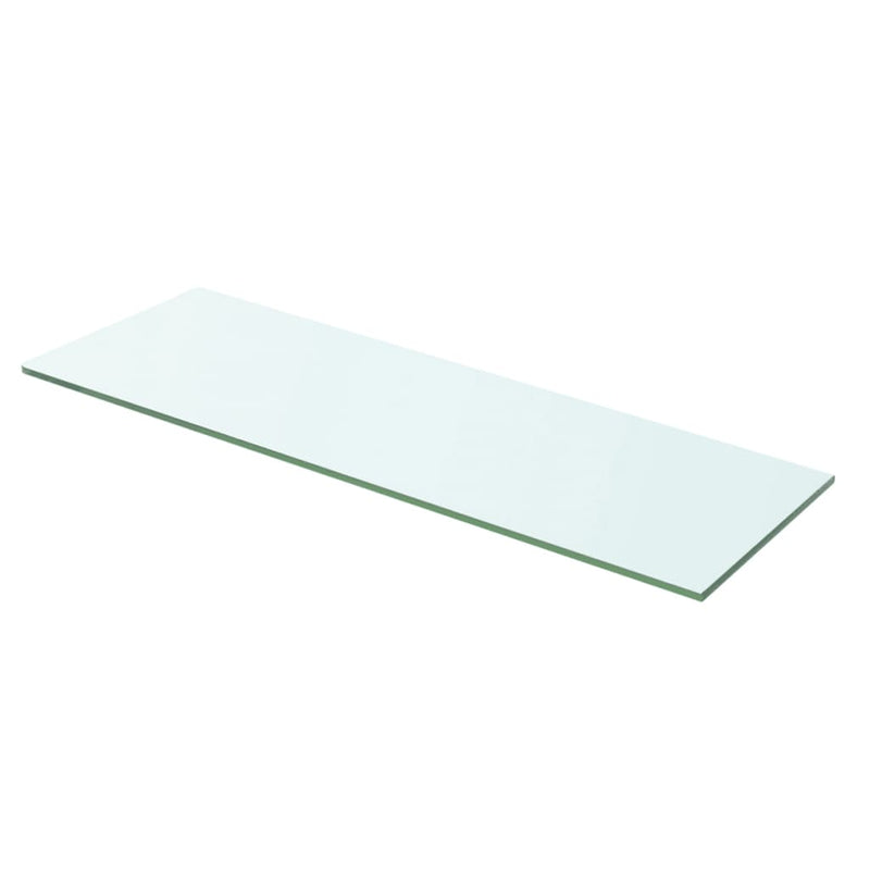 Schappen 2 st 60x15 cm glas transparant MeubelReus