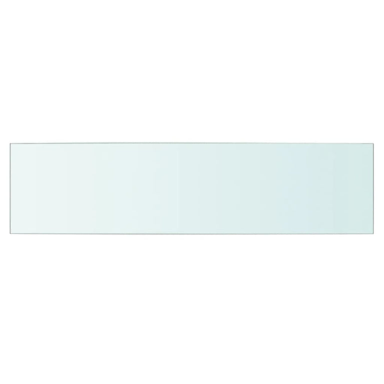 Schappen 2 st 60x15 cm glas transparant MeubelReus