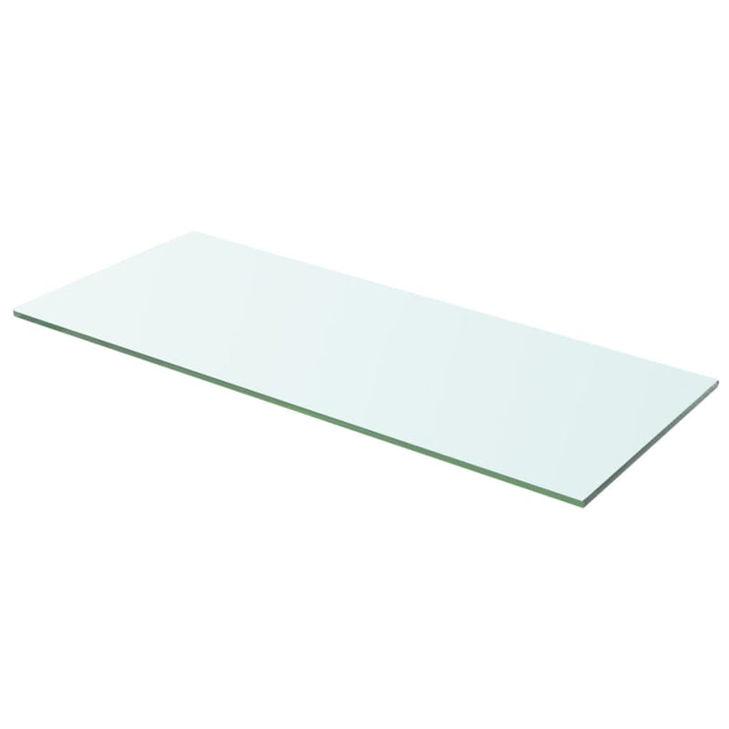 Schappen 2 st 60x20 cm glas transparant MeubelReus