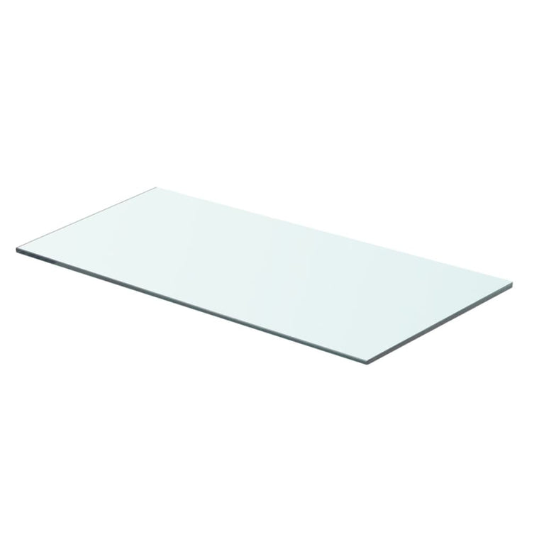 Schappen 2 st 60x25 cm glas transparant MeubelReus