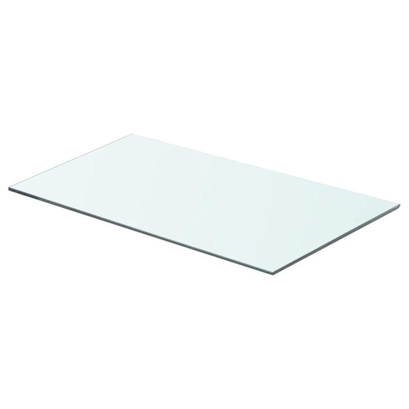 Schappen 2 st 60x45 cm glas transparant MeubelReus