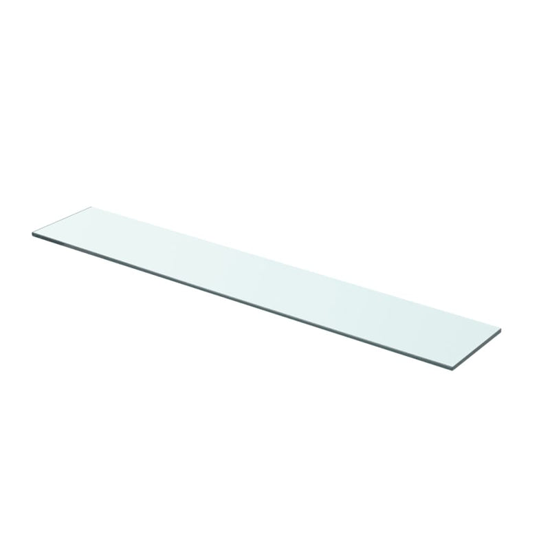 Schappen 2 st 70x12 cm glas transparant MeubelReus