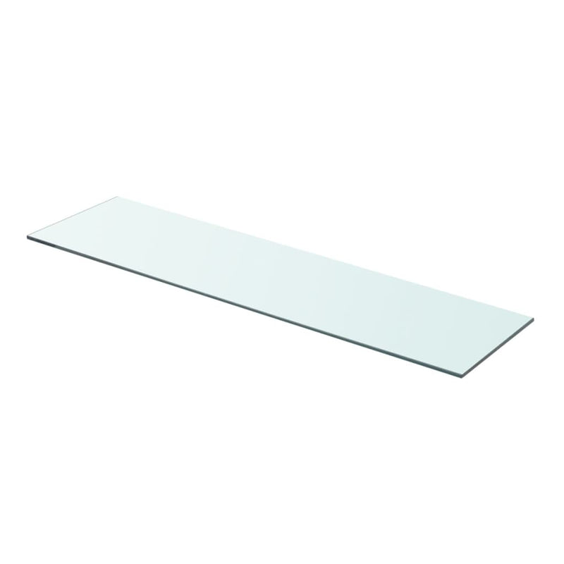 Schappen 2 st 80x20 cm glas transparant MeubelReus
