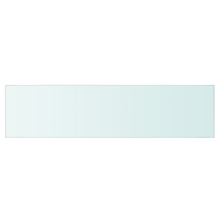 Schappen 2 st 80x20 cm glas transparant MeubelReus