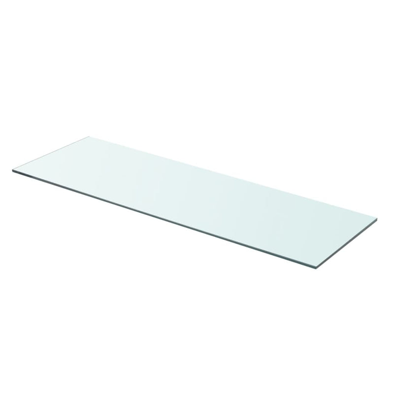 Schappen 2 st 80x25 cm glas transparant MeubelReus