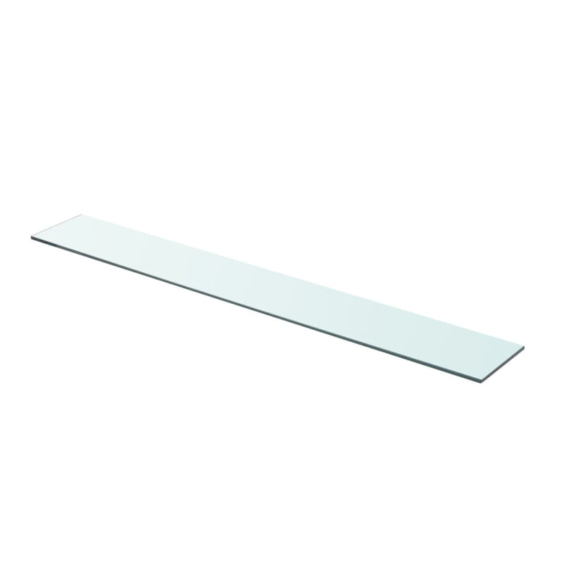 Schappen 2 st 90x12 cm glas transparant MeubelReus