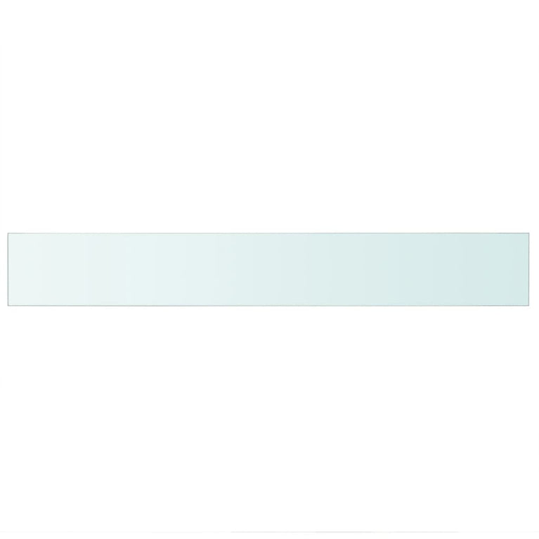 Schappen 2 st 90x12 cm glas transparant MeubelReus