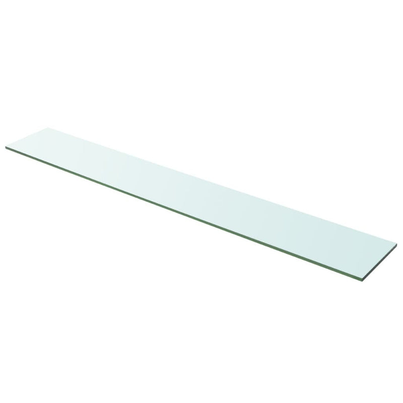 Schappen 2 st 100x15 cm glas transparant MeubelReus