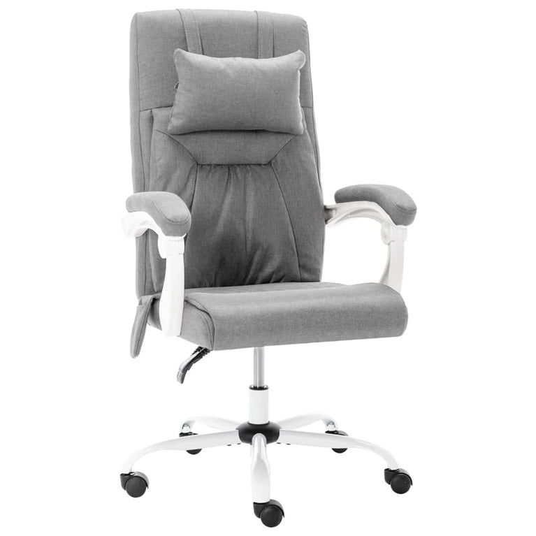 Kantoormassagestoel stof grijs MeubelReus