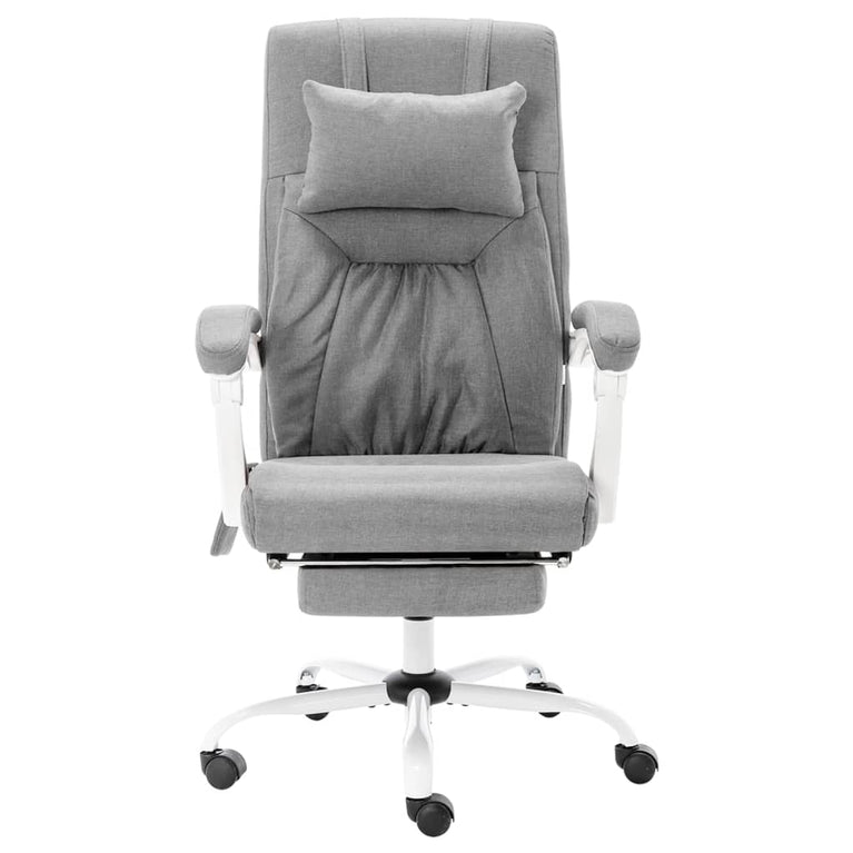 Kantoormassagestoel stof grijs MeubelReus