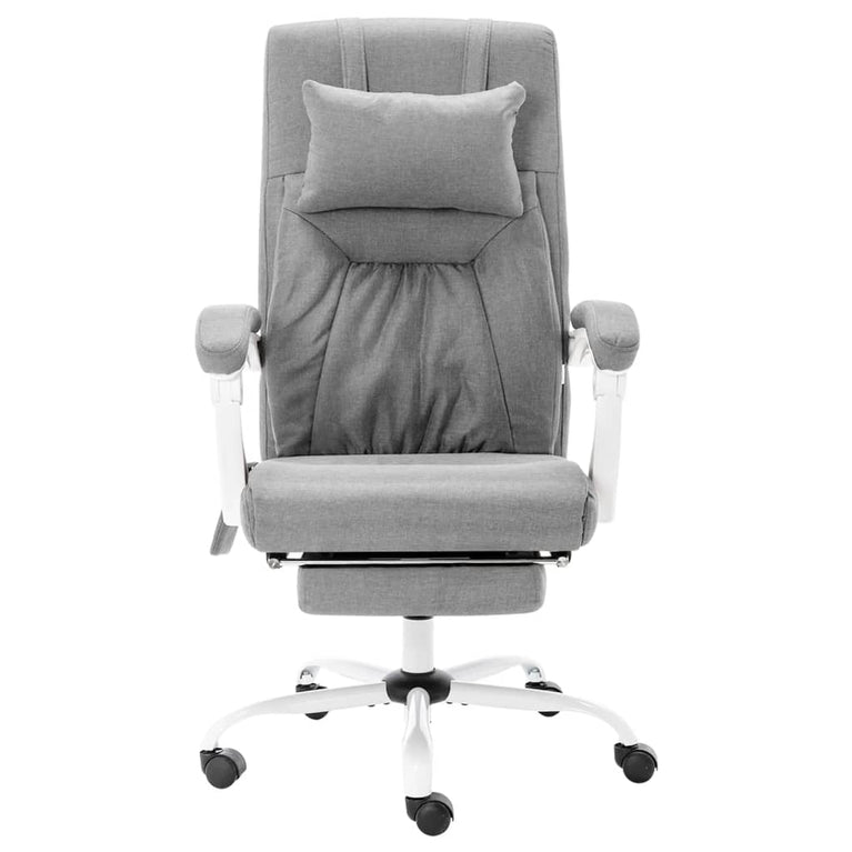Kantoormassagestoel stof grijs MeubelReus
