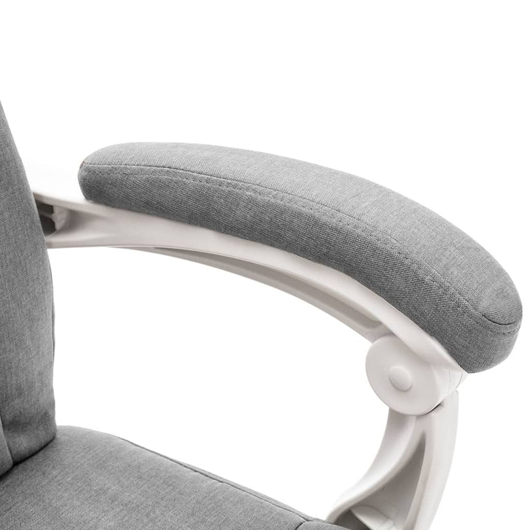 Kantoormassagestoel stof grijs MeubelReus