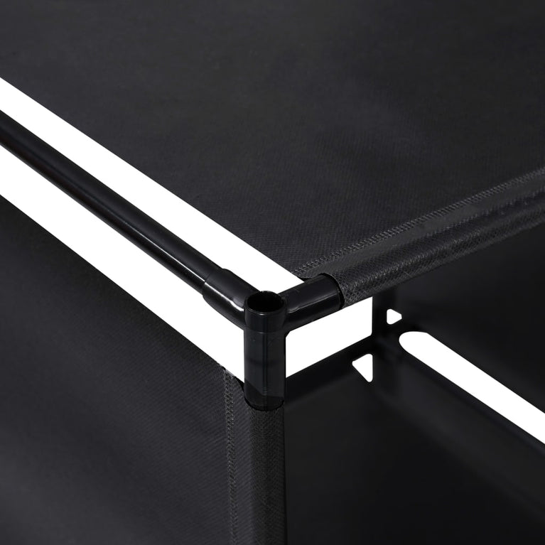 Opbergkast trapvormig 130x45x170 cm stof MeubelReus