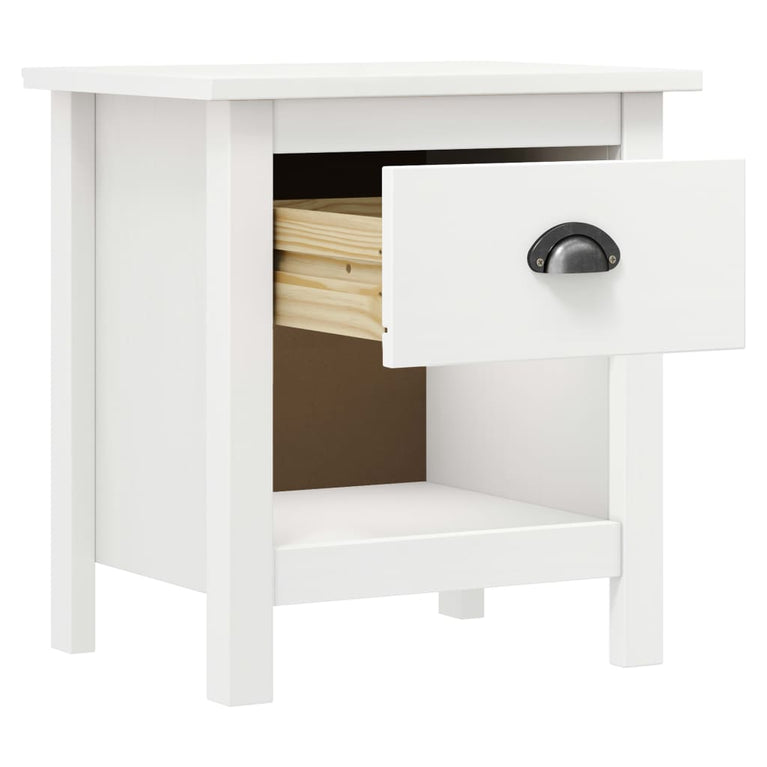 Nachtkastjes 2 st Hill Range 46x35x49,5 cm massief grenenhout MeubelReus