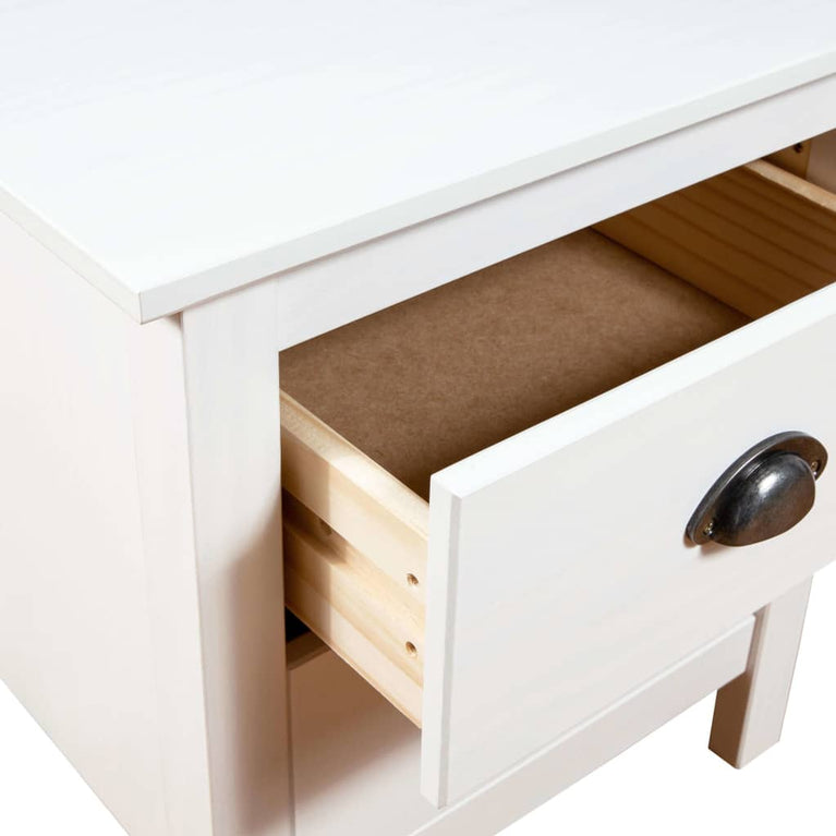 Nachtkastjes 2 st Hill Range 46x35x49,5 cm massief grenenhout MeubelReus