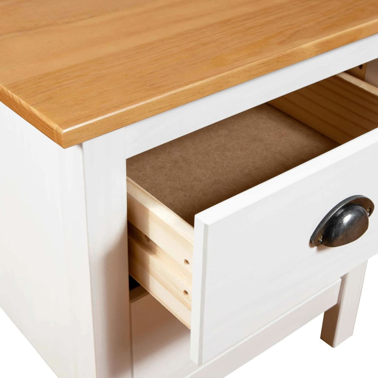Nachtkastjes 2 st Hill Range 46x35x49,5 cm massief grenenhout MeubelReus