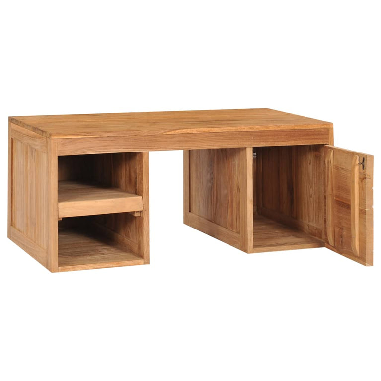 Salontafel 90x50x40 cm massief teakhout MeubelReus