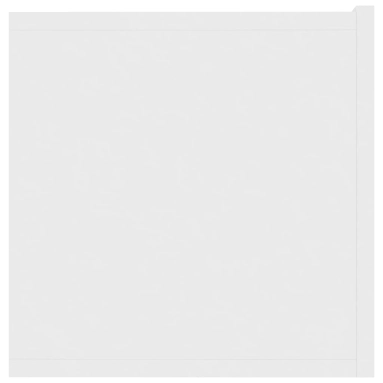Tv-meubel 120x30x30 cm spaanplaat wit MeubelReus