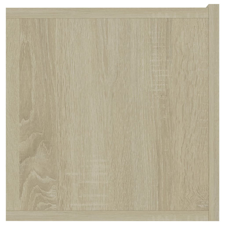 Tv-meubel 120x30x30 cm bewerkt hout sonoma eikenkleurig MeubelReus