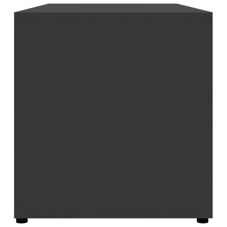 Tv-meubel 80x34x36 cm spaanplaat grijs