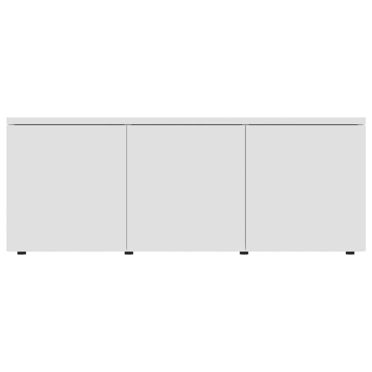 Tv-meubel 80x34x30 cm spaanplaat wit MeubelReus