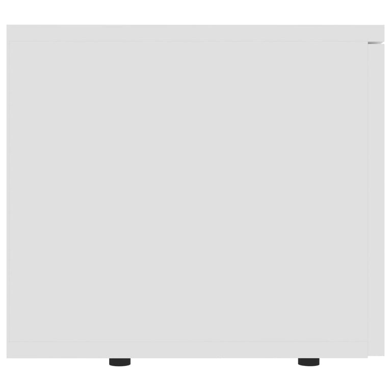 Tv-meubel 80x34x30 cm spaanplaat wit MeubelReus