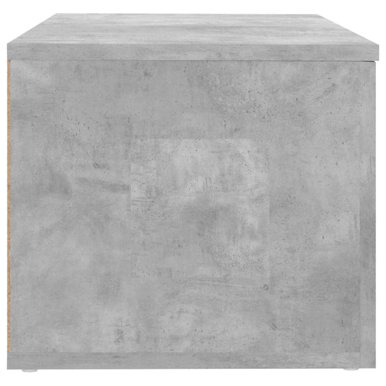 Tv-meubel 80x34x30 cm spaanplaat betongrijs MeubelReus