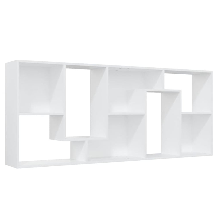 Boekenkast 67x24x161 cm bewerkt hout wit MeubelReus