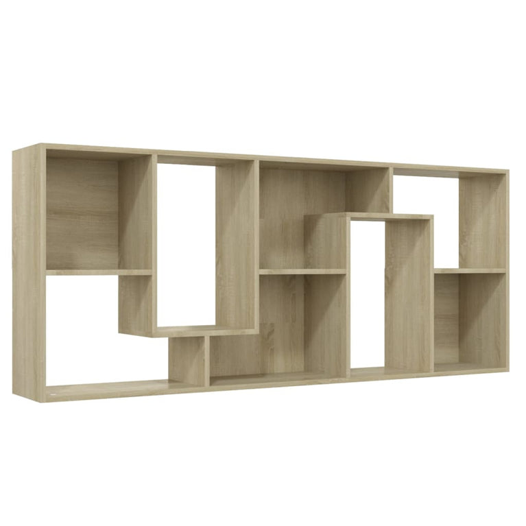 Boekenkast 67x24x161 cm spaanplaat sonoma eikenkleurig MeubelReus