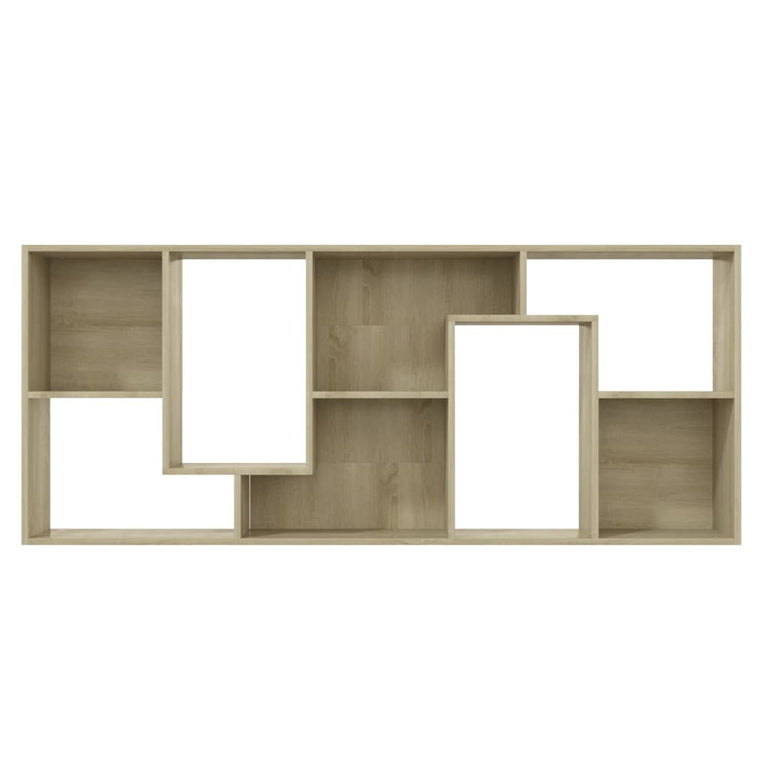 Boekenkast 67x24x161 cm spaanplaat sonoma eikenkleurig MeubelReus