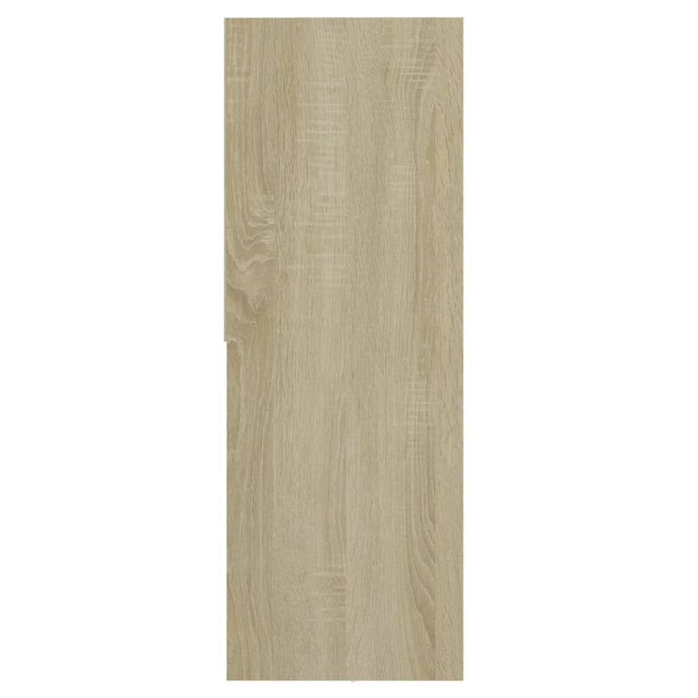 Boekenkast 67x24x161 cm spaanplaat sonoma eikenkleurig MeubelReus