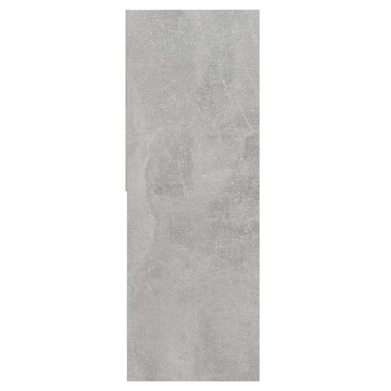 Boekenkast 67x24x161 cm spaanplaat betongrijs MeubelReus