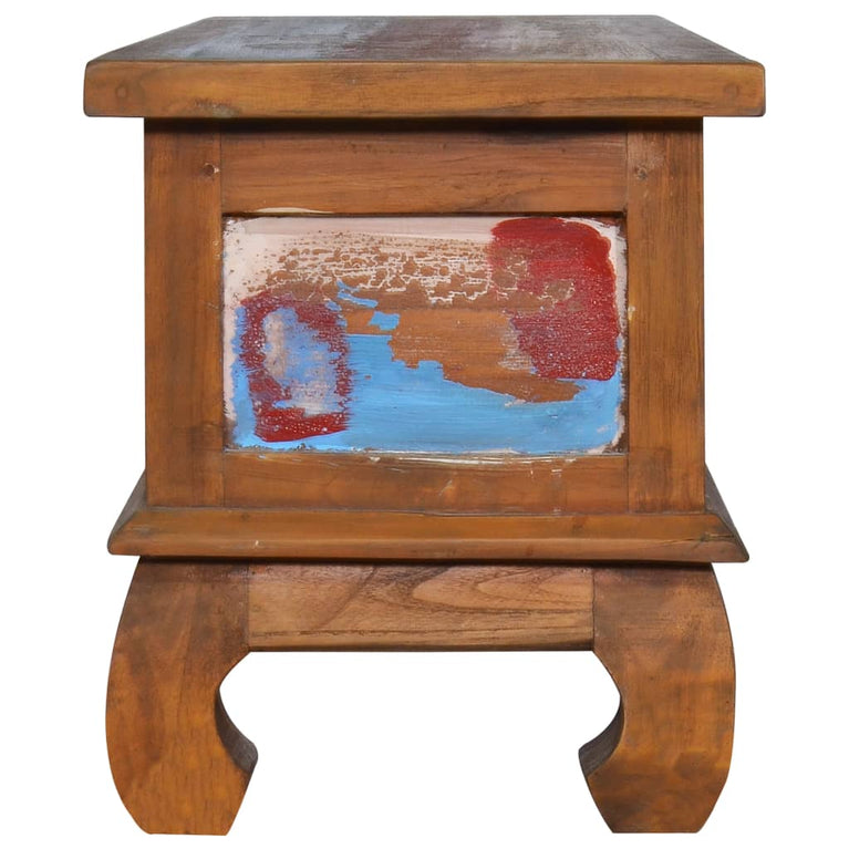 Tv-meubel 110x35x40 cm gerecycled teakhout MeubelReus