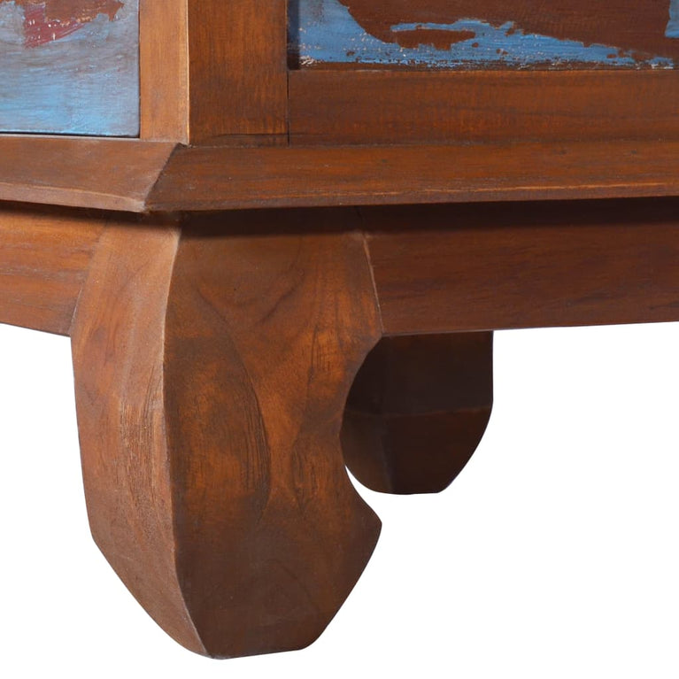 Tv-meubel 110x35x40 cm gerecycled teakhout MeubelReus