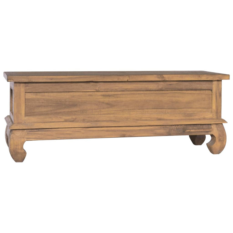 Tv-meubel 110x35x40 cm massief teakhout MeubelReus