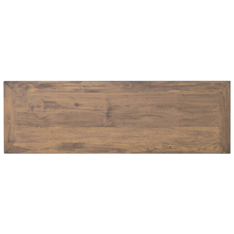 Tv-meubel 110x35x40 cm massief teakhout MeubelReus