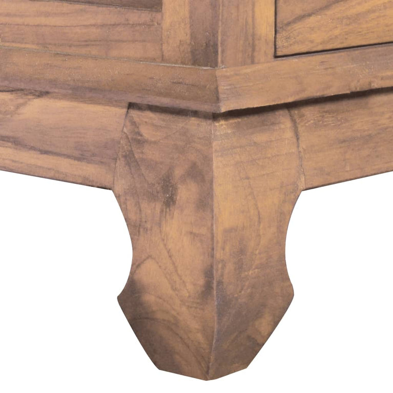 Tv-meubel 110x35x40 cm massief teakhout MeubelReus
