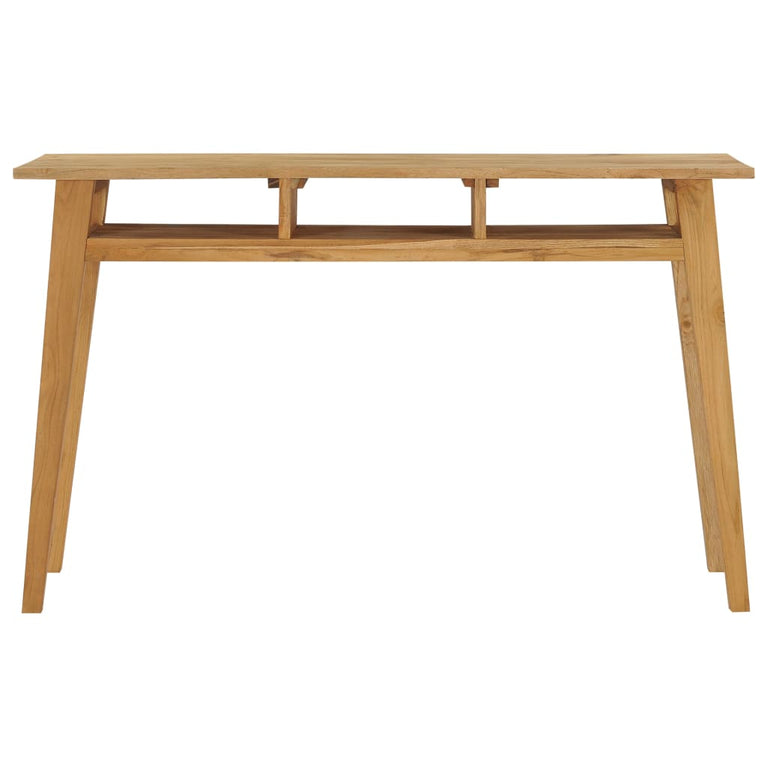 Wandtafel 120x35x75 cm massief teakhout MeubelReus