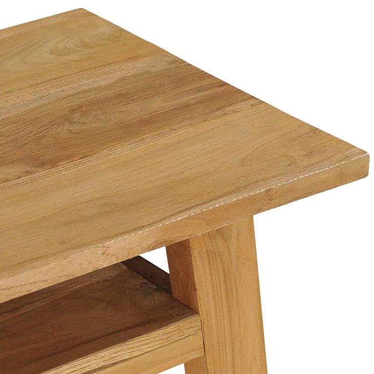 Wandtafel 120x35x75 cm massief teakhout MeubelReus
