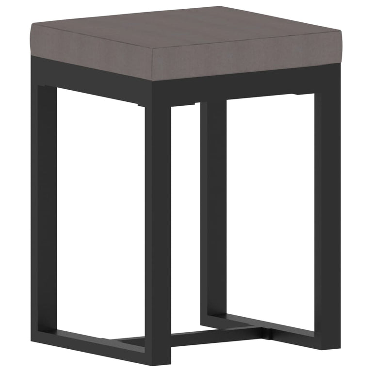 9-delige Loungeset met kussens poly rattan antraciet MeubelReus