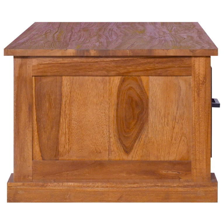 Tv-meubel 90x50x37 cm massief teakhout MeubelReus