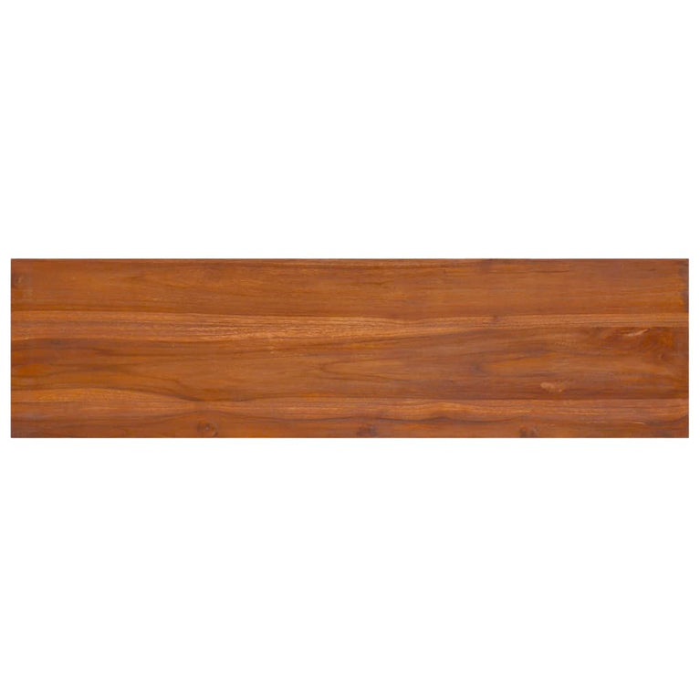 Tv-meubel 112x30x37 cm massief teakhout MeubelReus