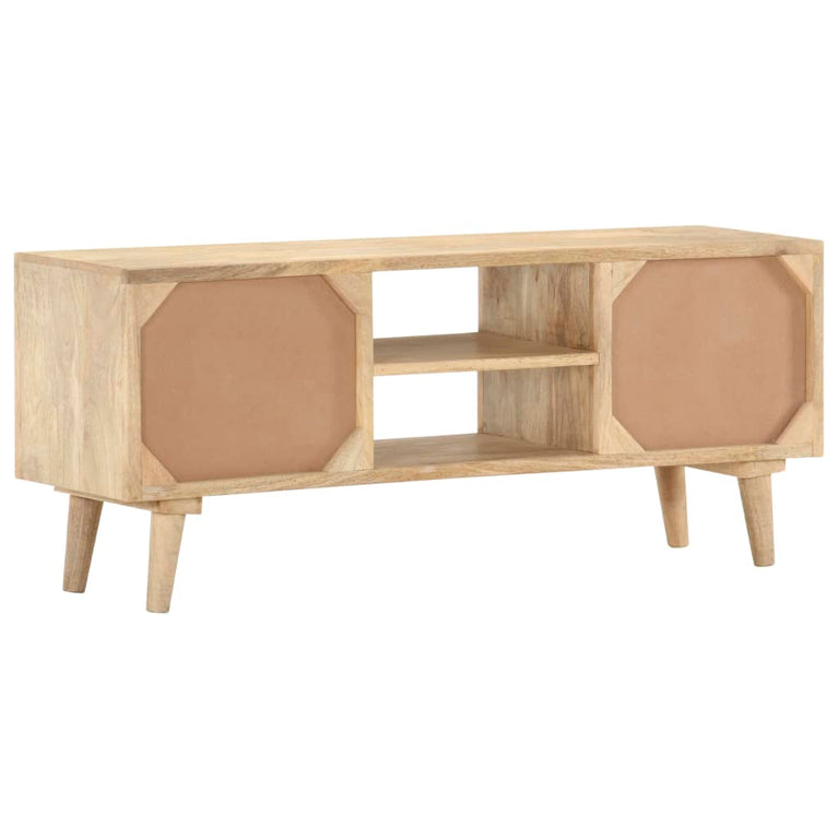 Tv-meubel 110x30x45 cm massief mangohout MeubelReus