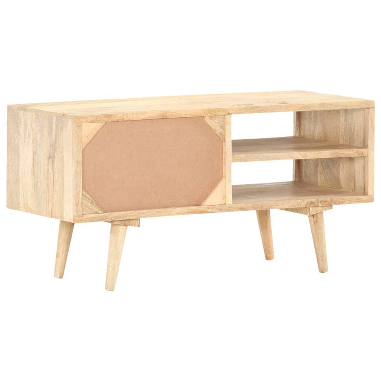 Tv-meubel 90x35x45 cm massief mangohout MeubelReus