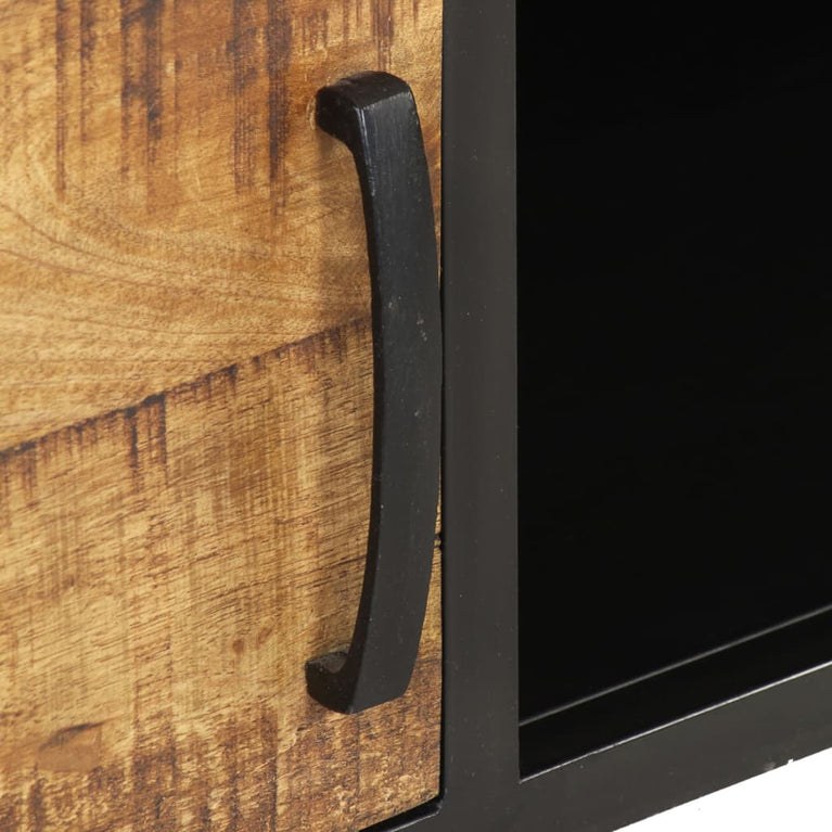 Salontafel 105x50x35 cm ruw mangohout MeubelReus