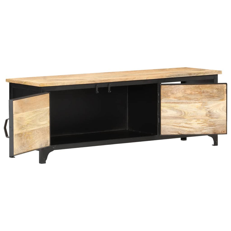 Tv-meubel 120x30x40 cm massief mangohout MeubelReus